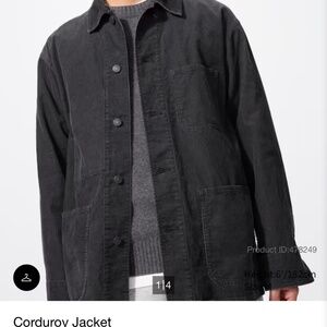 UNIQLO Men’s Corduroy Jacket size M NWT